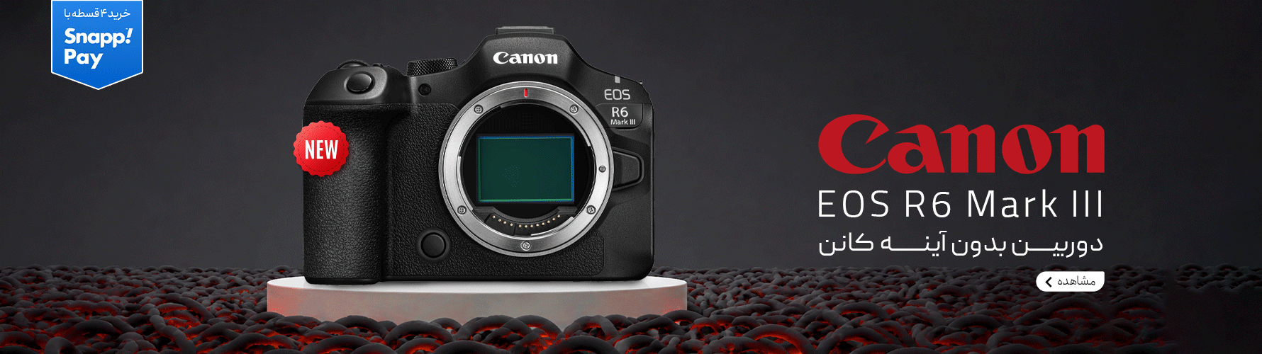دوربین کانن Canon EOS R6 Mark III Mirrorless Camera